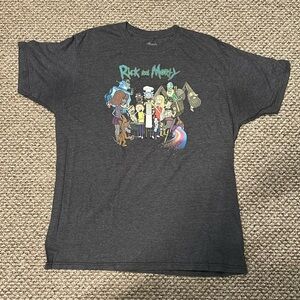 Rick and Morty cool design t shirt size large